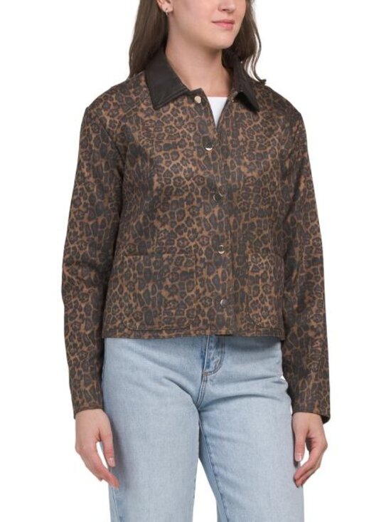M MAGASCHONI Jackets & Blazers - M MAGASCHONI Faux Suede Jacket With Faux Leather Collar